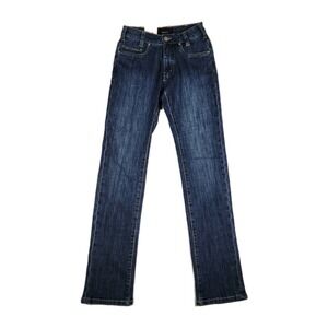 Vertx Jeans Womens‎ Size 02x32 Hayes High Rise Straight Coolmax Blue Denim Pants